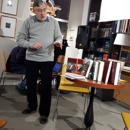 Встреча с читателями в Книжной лавке писателя. Санкт-Петербург. 17.11.2018 г.