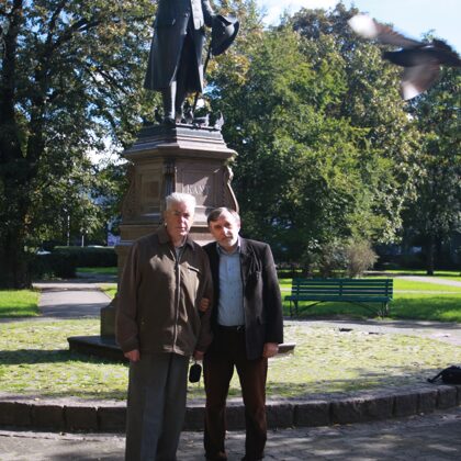 Главный краевед Калининграда и области А.П. Овсянов и А.Г.Мосякин. 28.09.2011 г.