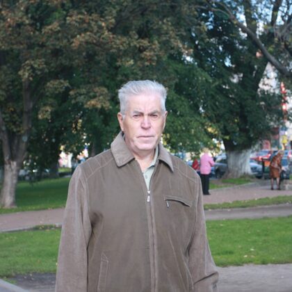 Центр Калининграда. Здесь был провал, вскрывший подземелья города. Фото А.М. 28.09.2011г.