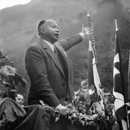 Президент Швейцарии Ж.-М. Мюзи имел тесные связи с верхушкой Третьего рейха. 