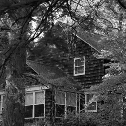 «Золотая избушка» близ Бад-Аусзее, сложенная из бревен и золотых слитков Рейхсбанка. 1980-