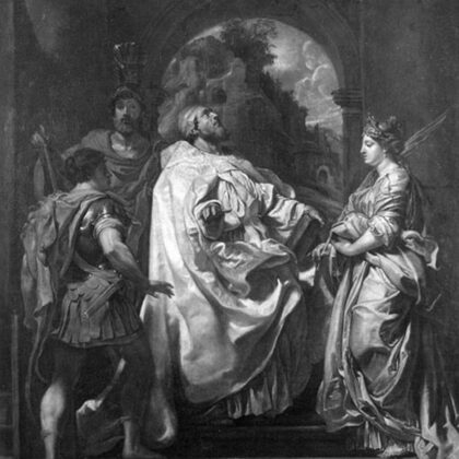 Шедевр Рубенса «Грегор и Домитилла» из колл. Гитлера. Ныне – собственность Минфина ФРГ.