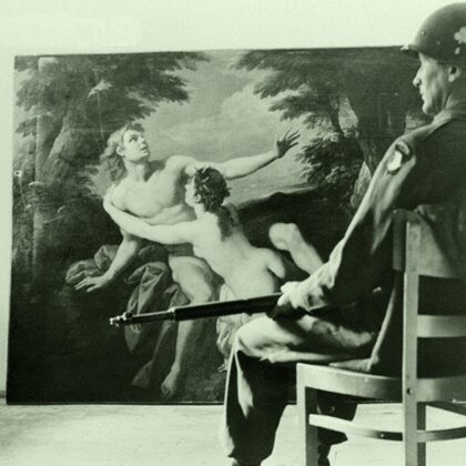 Европейские шедевры искусства под охраной американцев. 1945 г.