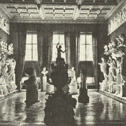 Скульптуры Байнунена. По приказу ген. И.К. Щербины были вывезены и исчезли.