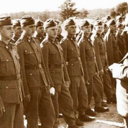 Эстонские легионеры ваффен-СС зверствовали под Ленинградом.