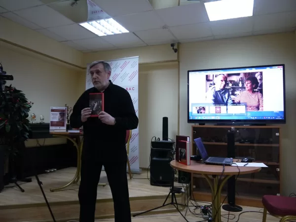 Встреча с читателями в библиотеке им. А.Н. Толстого в Москве. 17 апреля 2017 г.