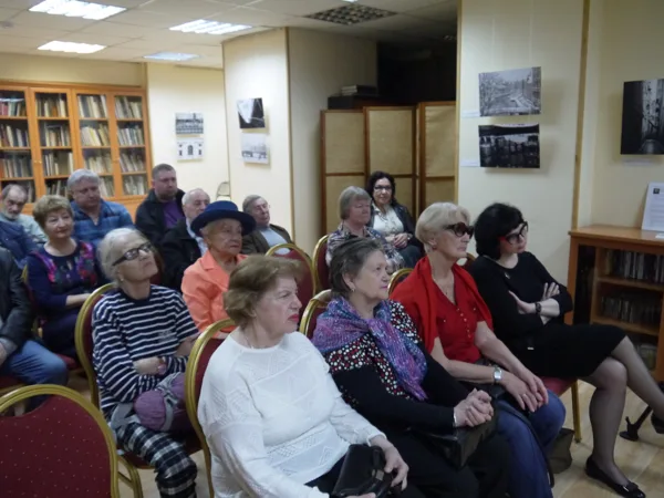 Встреча с читателями в библиотеке им. А.Н. Толстого в Москве. 17 апреля 2017 г.