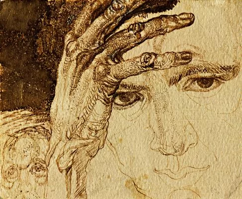 П.Н. Филонов. Автопортрет. 1911. 