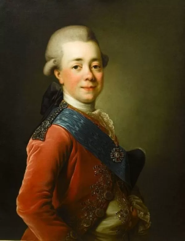 Портрет создателя Павловска вел. кн. Павла Петровича. 1780-е гг.